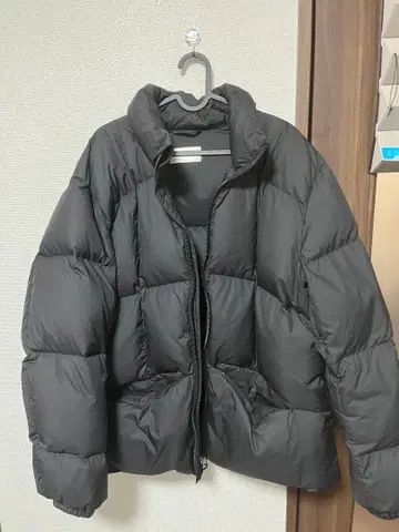 ZARA ORIGINS 블랙 다운 자켓 L-XL