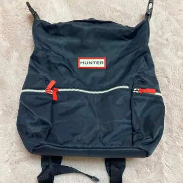HUNTER 블랙 백팩