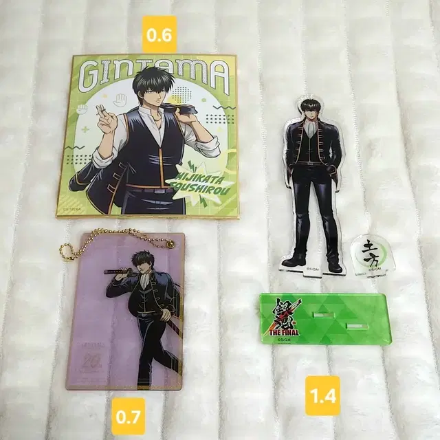 은혼 히지카타 토시로 굿즈 아크릴 스탠드 키링