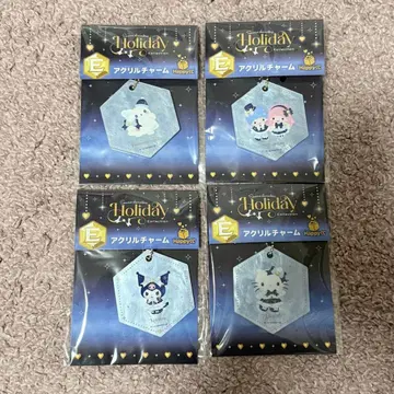 산리오 Happy 복권 아크릴 참