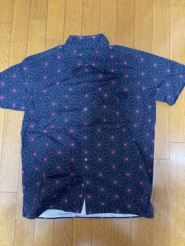 Swagger 기하학 패턴 반팔 셔츠 L