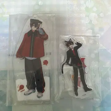 컬러풀피치 제일복권 아크릴 스탠드와 할로윈 아크릴 스탠드 유안군