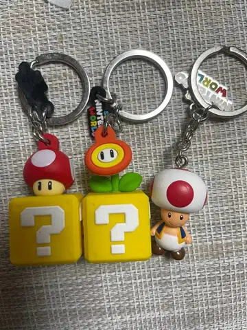 유니버셜 스튜디오 마리오 키링