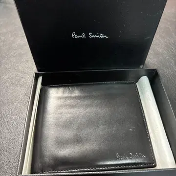 Paul Smith 이단 접이식 지갑 블랙