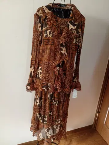 프릴 달린 롱 3종 세트