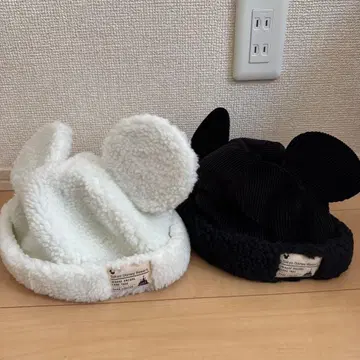 미키마우스 귀도리 모자 2세트