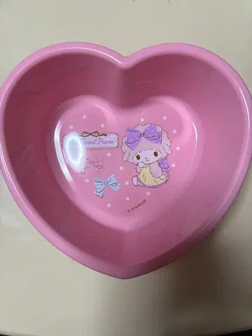 마이 스위트 피아노 하트형 세면대 핑크