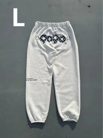 9090 로고 도트 오리지널 팬츠 스웨트 팬츠 L