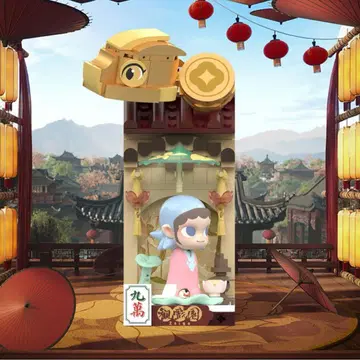 POPMART 금사년 블록 피규어 ZSIGA