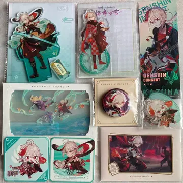 원신 카에데하라 카즈하 스이파라 아크릴 스탠드 코스터 캔뱃지 운명의 날