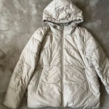 MUJI 무인양품 경량 부드러운 충전솜 다운 자켓 후드