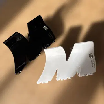 프랑스제 헤어 클립 2개 세트