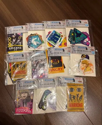 제일복권 헌터헌터 L상 스티커 모듬 컴플리트