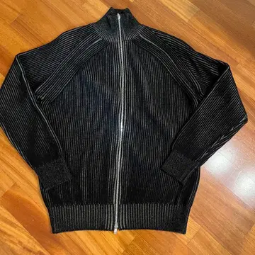 캐시미어 100% 지퍼 니트 스웨터 바니스뉴욕 M