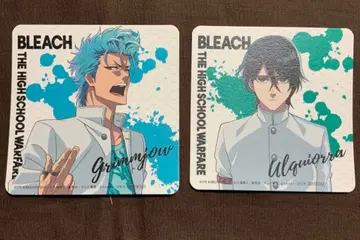 BLEACH 콜라보 카페 코스터 그림죠 울키오라 2점