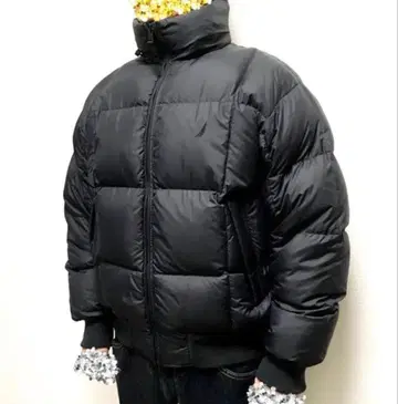 NAUTICA 블랙 다운 자켓 풀 집업