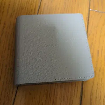 HITOE 베이지 그레이 접이식 지갑