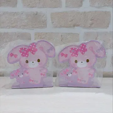 구하기 어려움 초레어 산리오 본봉봉리본 다이컷 북엔드 2세트