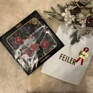 페이러 손수건 새상품 키티