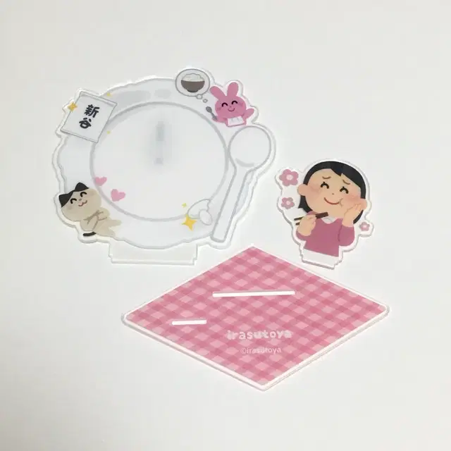 탑토이 이라스토야 뱃지 아크릴스탠드