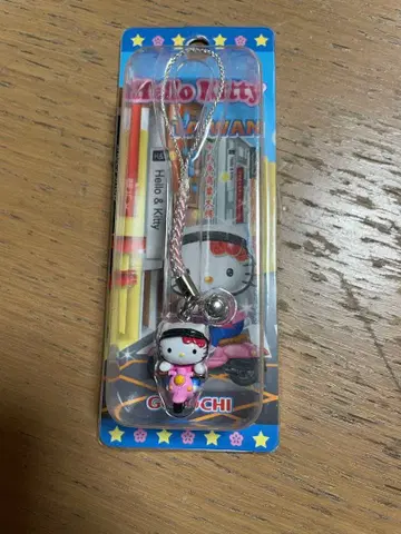 대만 명물 바이크 타는 키티 스트랩