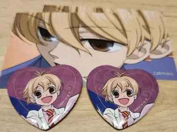 오란고교 호스트부 쿠니미츠 캔뱃지 브로마이드