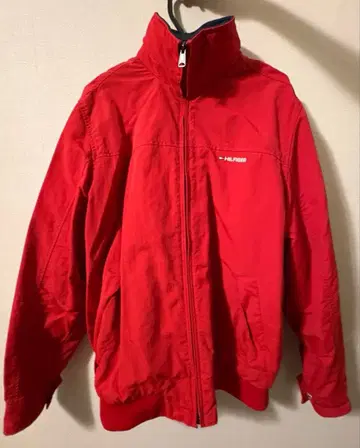 새상품급 타미힐피거 빨간색 나일론 자켓