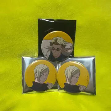 애니메이션 주술회전전 시부야 사건 회옥옥절 캔뱃지 나나미 켄토 3종 세트