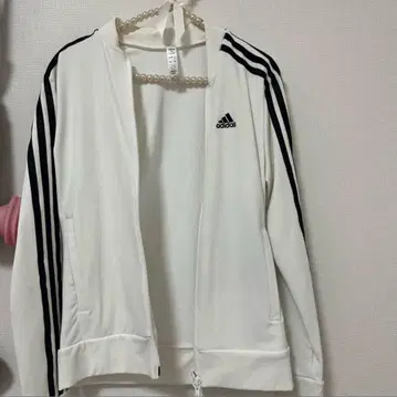 adidas 화이트 저지 스커트 세트