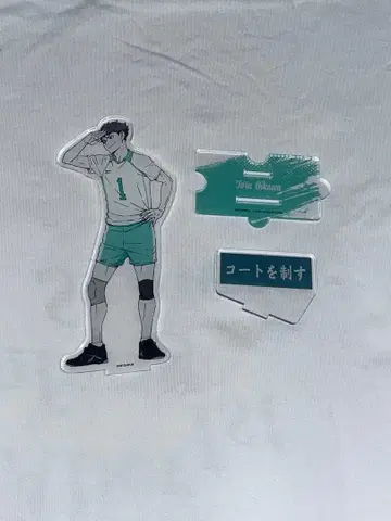 하이큐!! 포트레이트 아크릴 스탠드 플레이트 오이카와 토오루