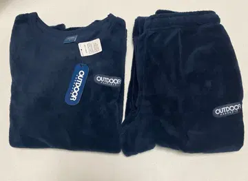 OUTDOOR 네이비 룸웨어 파자마 M 사이즈 남성용