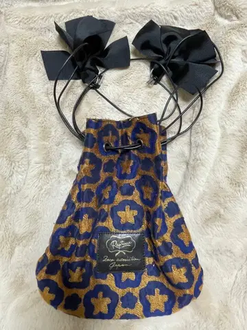 rapture 레오파드 무늬 복조리 백