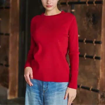 DRESSTERIOR 스트레치 풀 니들 풀오버 니트