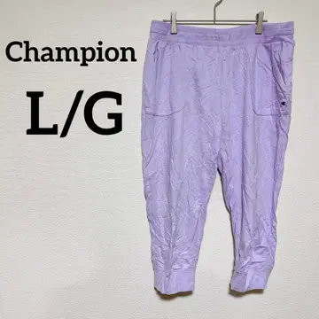 익명 Champion [ L/G ] 라벤더 조거 팬츠 스웨트 팬츠