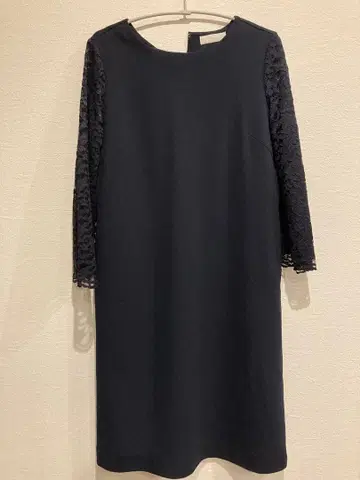 anySiS 긴팔 원피스 네이비 컬러