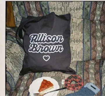 앨리슨 브라운 allison brown 새상품 토트백 사에코 브라운