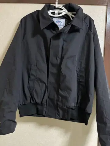 남성용 밀리터리 자켓 블랙 구제 의류