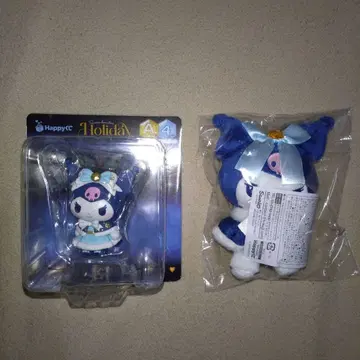 쿠로미 피규어 봉제 인형 참 2세트