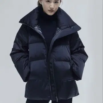 볼륨 다운 자켓 플러스J 유니클로 M