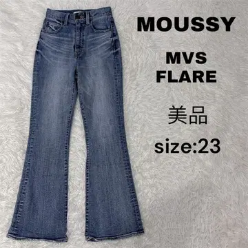 MOUSSY 마우지 MVS 플레어 데님 플레어 23 미사용급