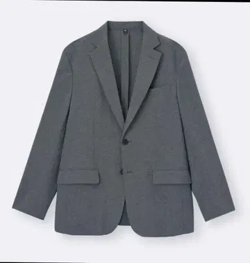 GU 워셔블 테일러드 자켓 L 사이즈 GRAY MEN 지유