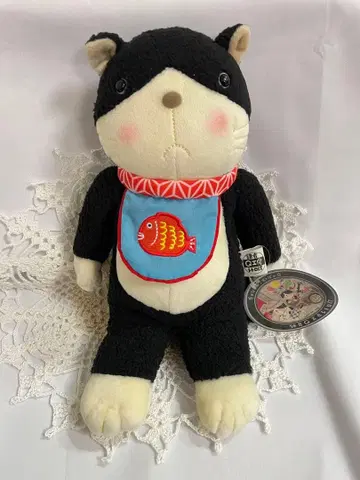 아리타 히로미 Q보 봉제 인형 S 고양이 레어 새상품 택 포함