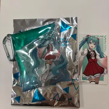 스시로 프로세카 하츠네 미쿠 멀티 파우치 스티커 세트