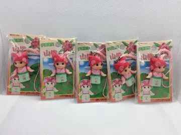 큐피 인기 지역 한정판 산복숭아 큐피 스트랩 5점 일괄 익명 배송