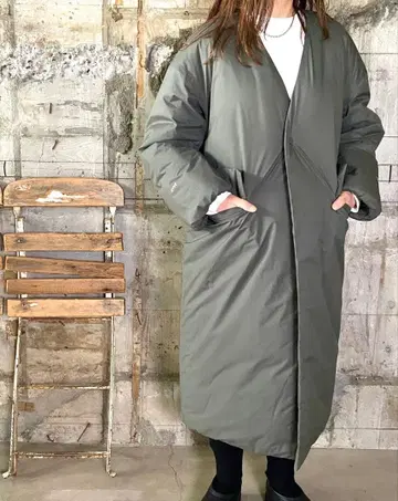 HYKE PERTEX 패딩 코트