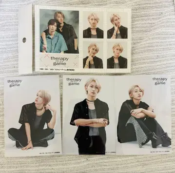 세라피 게임 미나토 산토 브로마이드 증명사진풍 스티커 세트 NAOYA