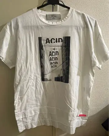 인톡시 T셔츠 슬릿 영문 THOMAS MAGPIE [38] 화이트