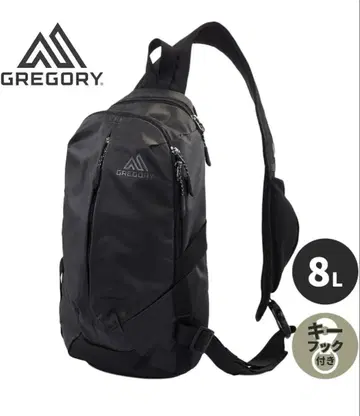 GREGORY 슬링백 8L 블랙 그레고리 바디백