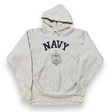 90s US NAVY REVERSE WEAVE 후드티 XL