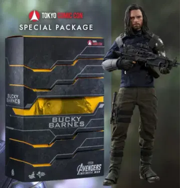 핫토이즈 버키 반스 피규어 도쿄 코믹콘 한정판